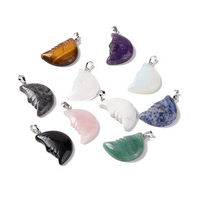 Natural & Synthetic Gemstone Pendants