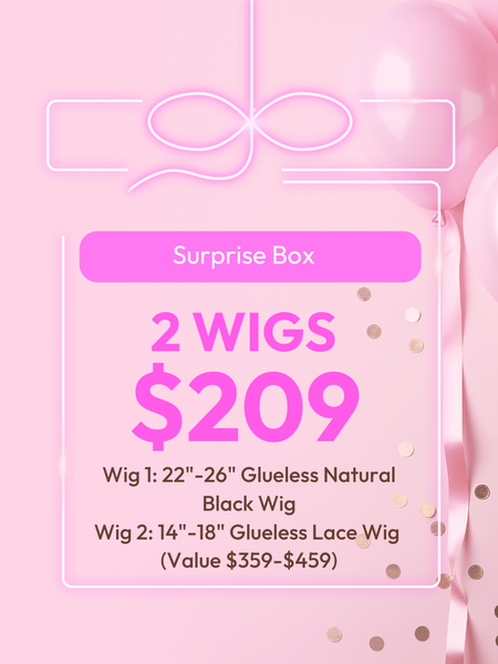 [Limited Offer] 2 Wigs $209 Surprise Box - Value $359-$459