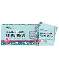 Base Laboratories Piercing Aftercare Wipes | Cleanses & Sanitizes | Piercing Cleaner Wipes for Nose, Ear, Belly, Lips | Salin...