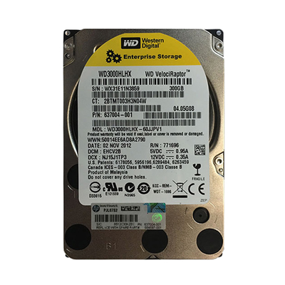 637004-001 HP 300GB 10000RPM SATA 3Gb/s 16MB Cache LFF 2.5-inch Hard Drive