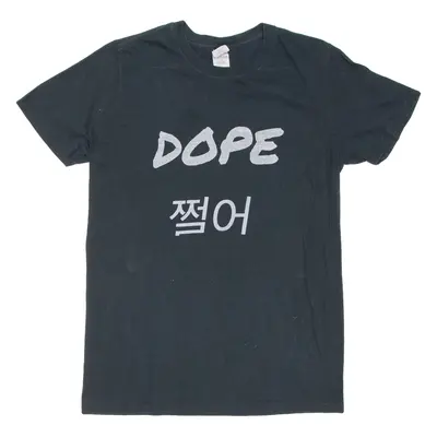 GILDAN Dope Mens T-Shirt Black S