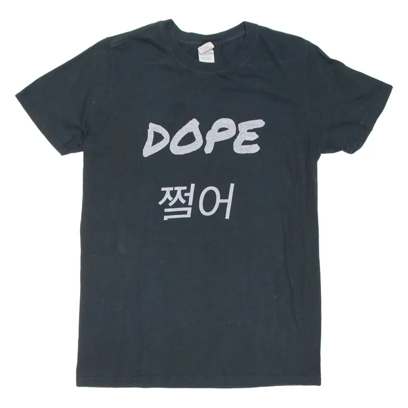 GILDAN Dope Mens T-Shirt Black S