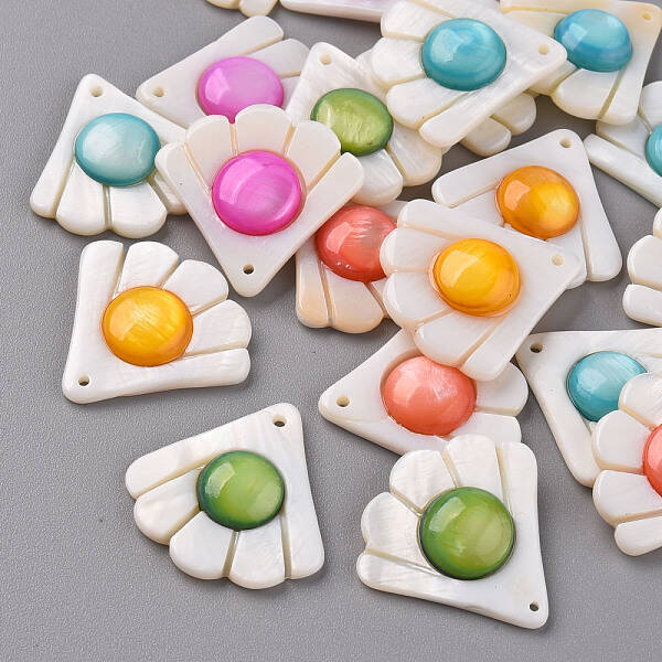 Natural Freshwater Shell Pendants