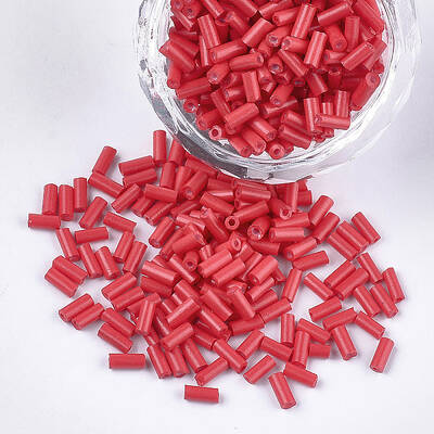 Glass Bugle Beads