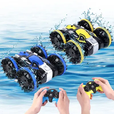 Garvee 2PACK Amphibious RC Car for Kids, Durable and Easy-to-control, For Kids of All Ages, Designed for both land and water ...