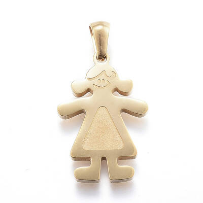Ion Plating(IP) 304 Stainless Steel Pendants