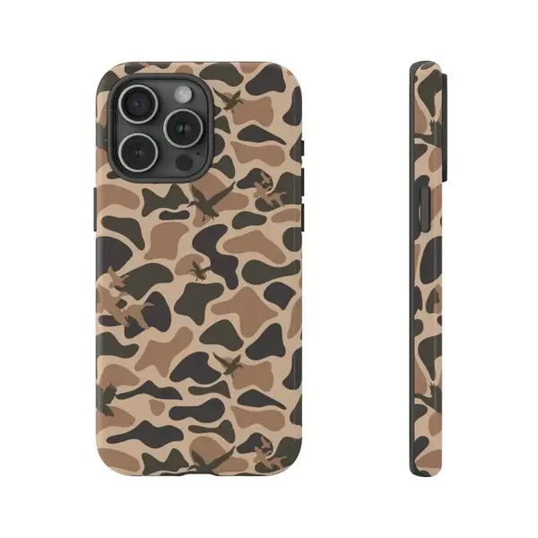 Old School Waterfowl Tough Cases, For Iphone 16 15 14 13 12 11 Pro Max 8 X XR XS Accessories Protection Shockproof Protector