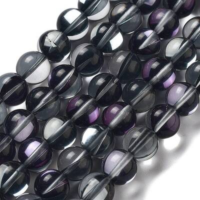 Synthetic Moonstone Beads Strands