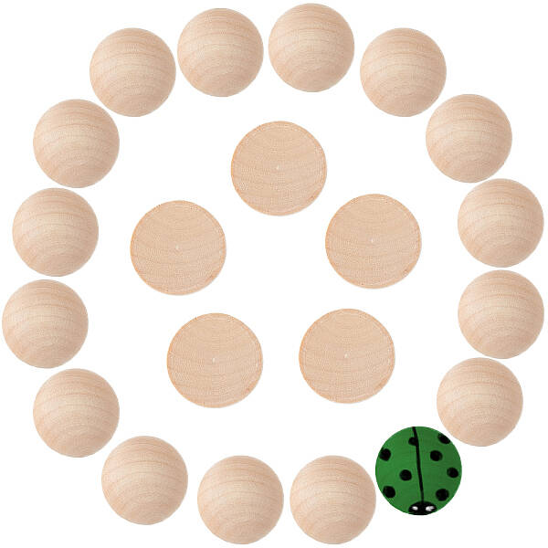 Unfinished Natural Wood Cabochons