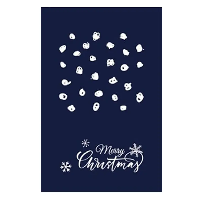 Memory Holiday Card™ - Blue-Merry Christmas