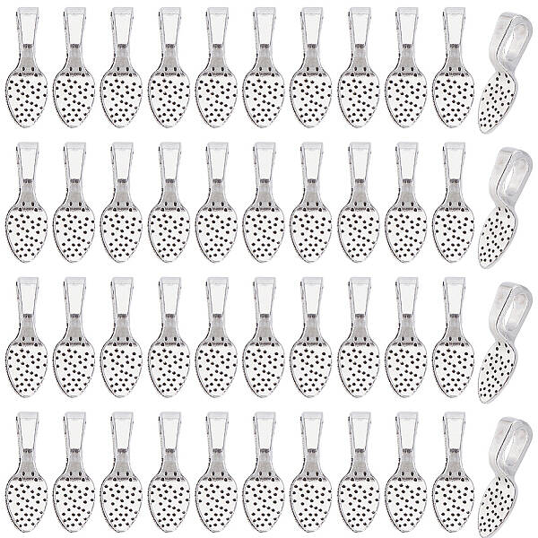 200Pcs Alloy Glue-on Flat Pad Bails