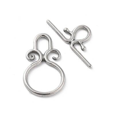 Non-Tarnish 304 Stainless Steel Toggle Clasps