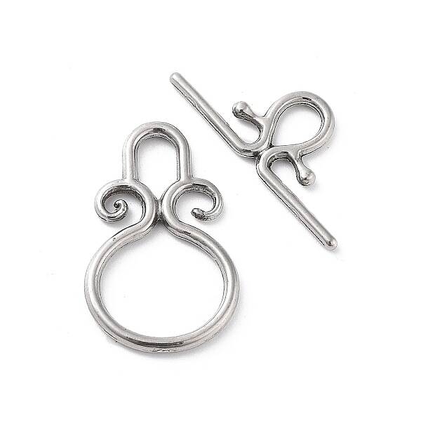 Non-Tarnish 304 Stainless Steel Toggle Clasps