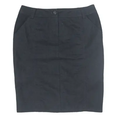 MAX&CO Knee Length Pencil Skirt Black Womens UK 8