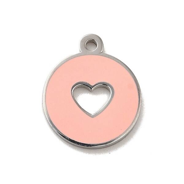 304 Stainless Steel Enamel Charms