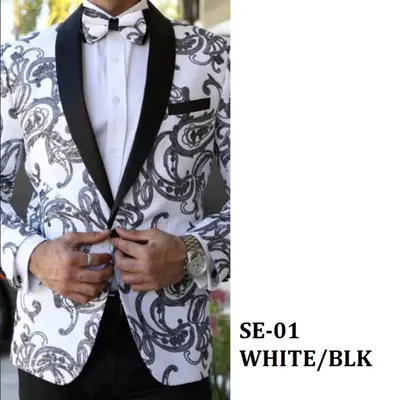 Sequins-2C (SE-01) White