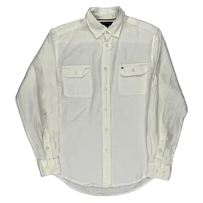 Tommy Hilfiger Shirt - Small White Linen