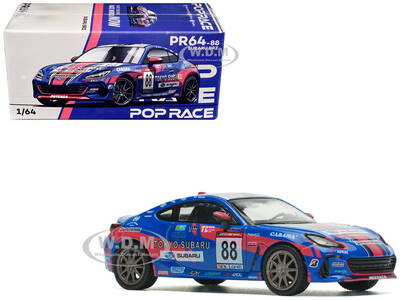 Subaru BRZ 88 Blue with Graphics \