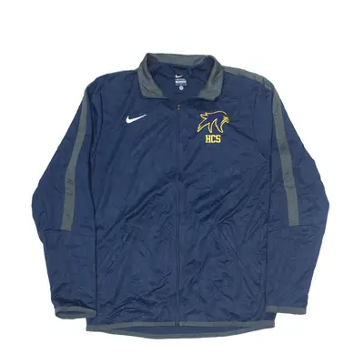 NIKE HCS Track Jacket Blue Mens M