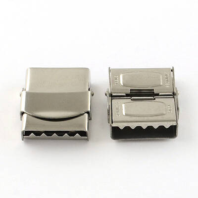 Tarnish Resistant Smooth Surface 201 Stainless Steel Watch Band Clasps