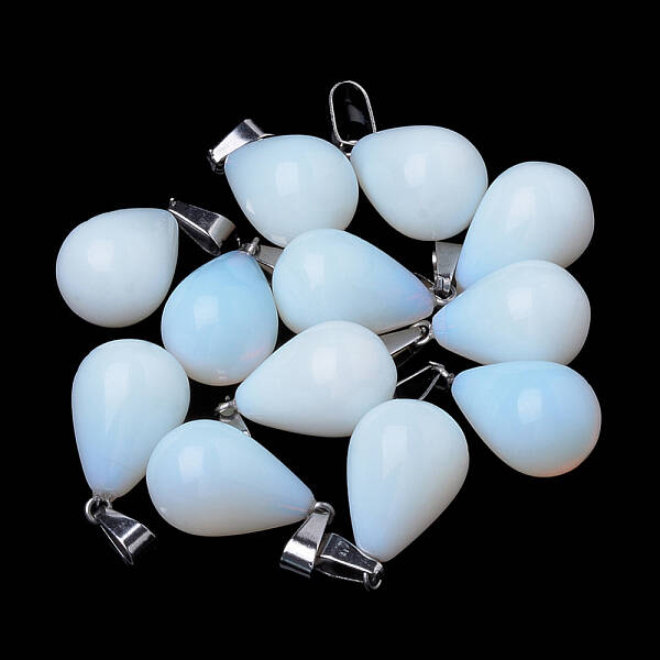 Teardrop Opalite Pendants