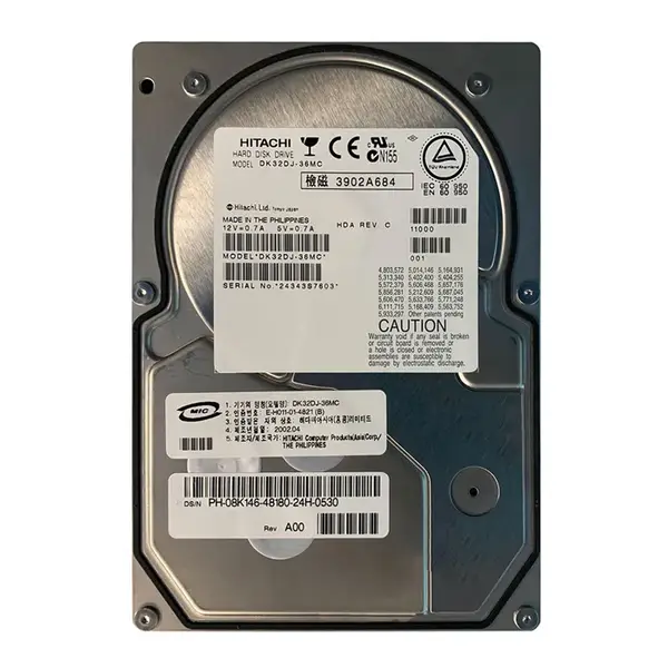 8K146-RFB Dell 36GB 10000RPM Ultra 160 SCSI 3.5-Inch 4MB Cache Hot Swap Hard Drive
