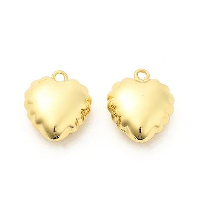 Heart Brass Pendants