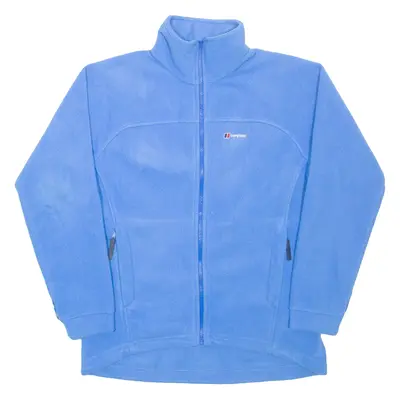 BERGHAUS Womens Fleece Jacket Blue UK 14
