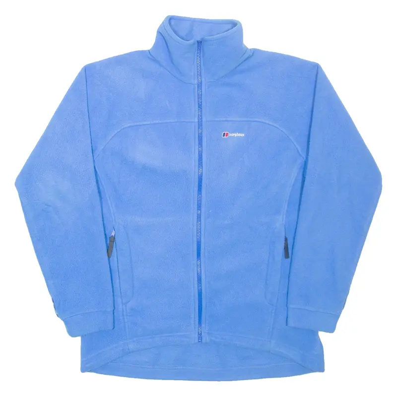 BERGHAUS Womens Fleece Jacket Blue UK 14