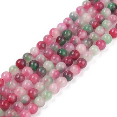 Natural White Jade Beads Strands