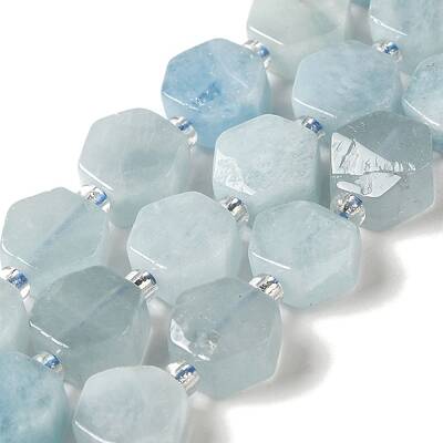 Natural Aquamarine Beads Strands