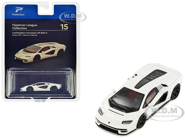 Lamborghini Countach LPI 800-4 Bianco Siderale White \