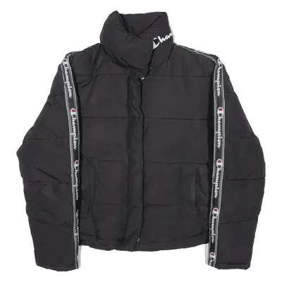 CHAMPION Insulated Puffer Jacket Black Womens M