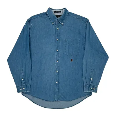 Tommy Hilfiger Denim Shirt - Large Blue Cotton