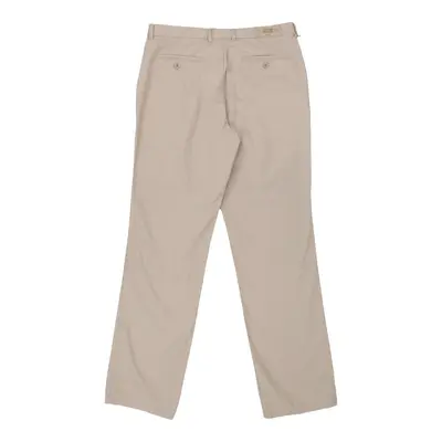 Nuviluni Trousers - 36W 34L Beige Cotton