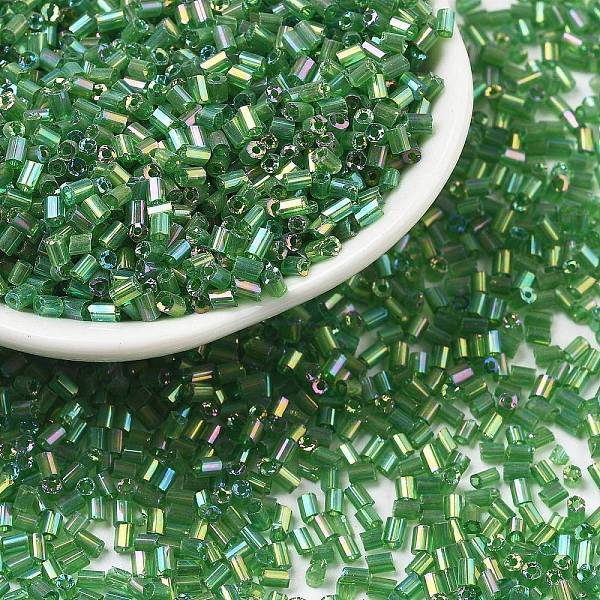 11/0 Two Cut Glass Seed Beads