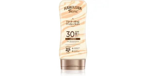 Hawaiian Tropic Protective Moisturizing Lotion Tanning Cream 180ml