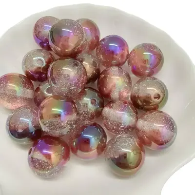 14mm 16mm acrylic beads for DIY fit pen.good stuff for keychains phone chains.