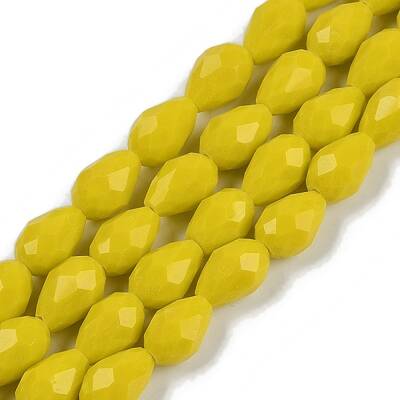 Opaque Solid Color Beads Strands