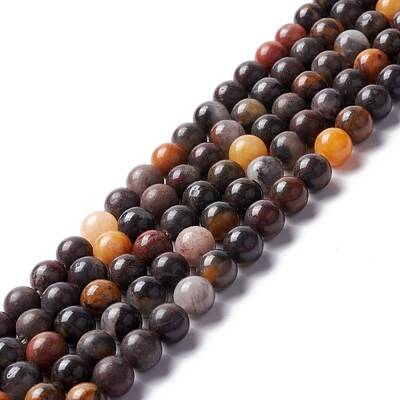 Natural Brecciated Jasper Beads Strands