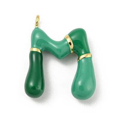 Brass Enamel Pendants
