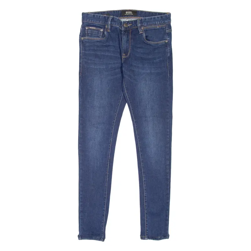 DIESEL Mens Jeans Blue Slim Skinny Stone Wash W28 L29