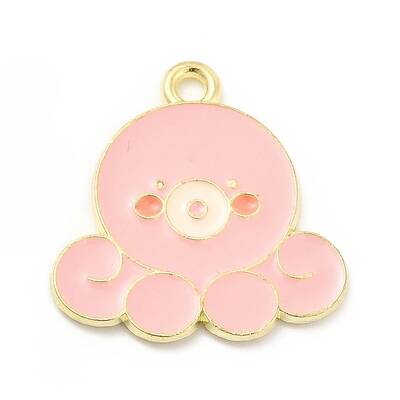 Sea Animal Alloy Enamel Pendants
