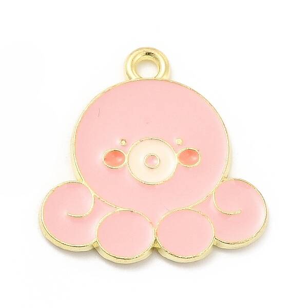 Sea Animal Alloy Enamel Pendants