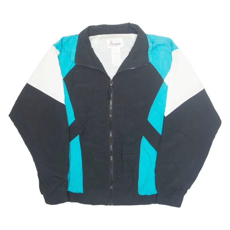 CANADA Mens Shell Jacket Blue Nylon L