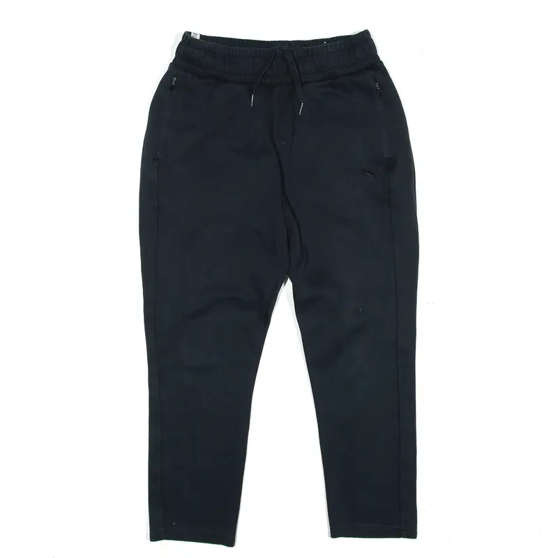 PUMA Joggers Blue Straight Womens UK 8 W26 L23