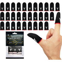 30 count Mobile Phone Gaming Finger Sleeves,  Finger Sleeves Compatible with All Touchscreen Devices, 0.15mm Superconducting ...