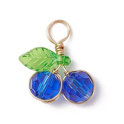 Cherry Glass Pendants