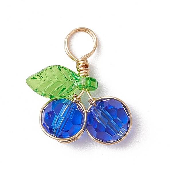 Cherry Glass Pendants