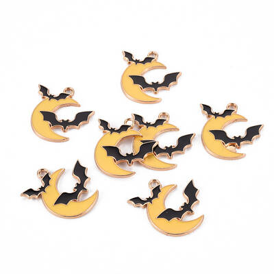 Eco-Friendly Alloy Enamel Pendants